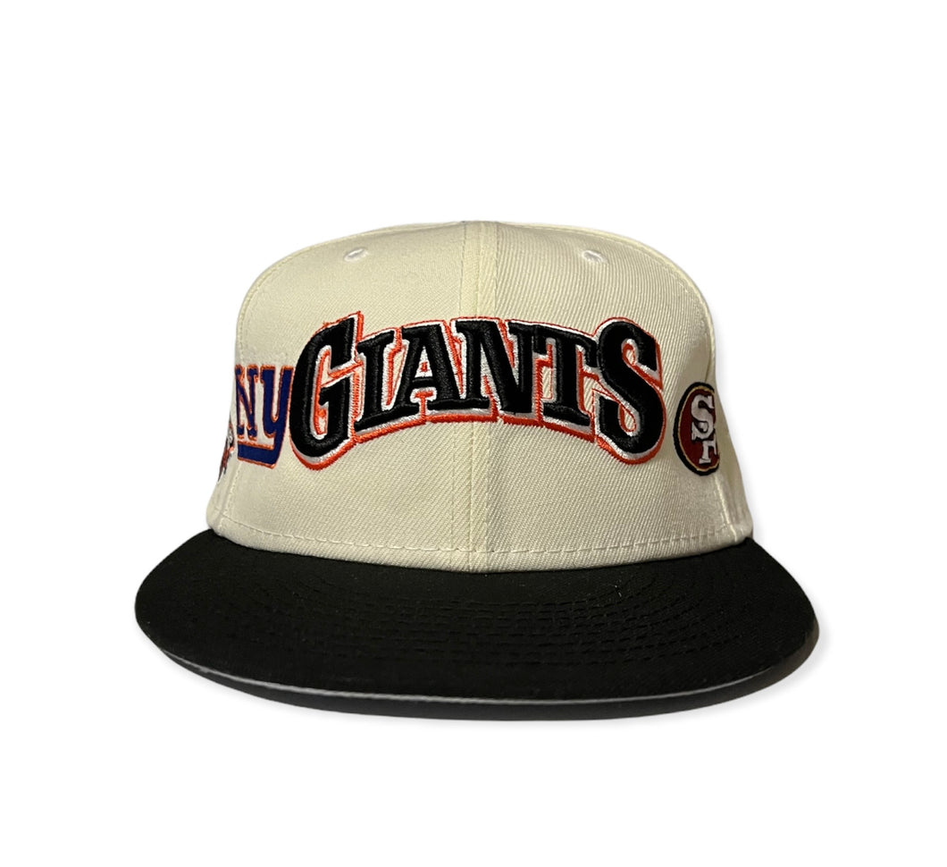 NY to SF Giants Grey bottom fitted
